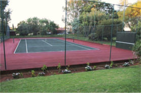 Facilities - Tennis Court, Sparkling Pool, 