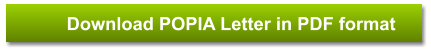 Download POPIA Letter in PDF format