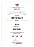 Tourism Grading Council - 3 star Cert